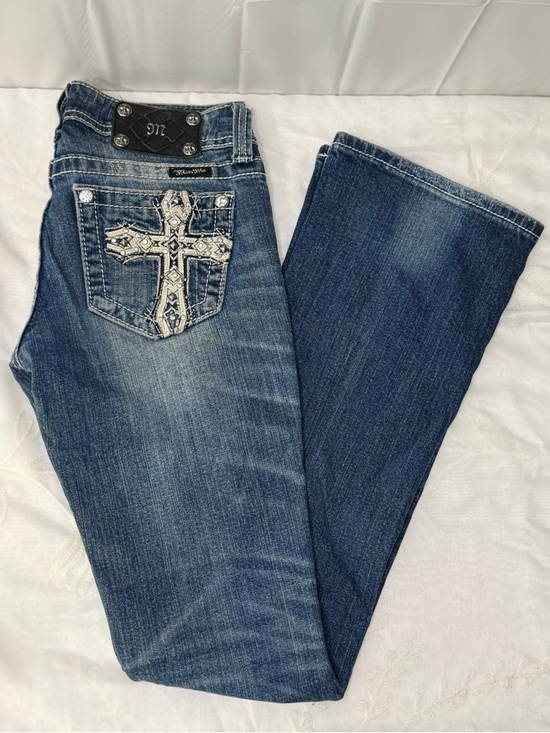 Miss Me Denim - Miss Me Cross Bootcut Jeans 26